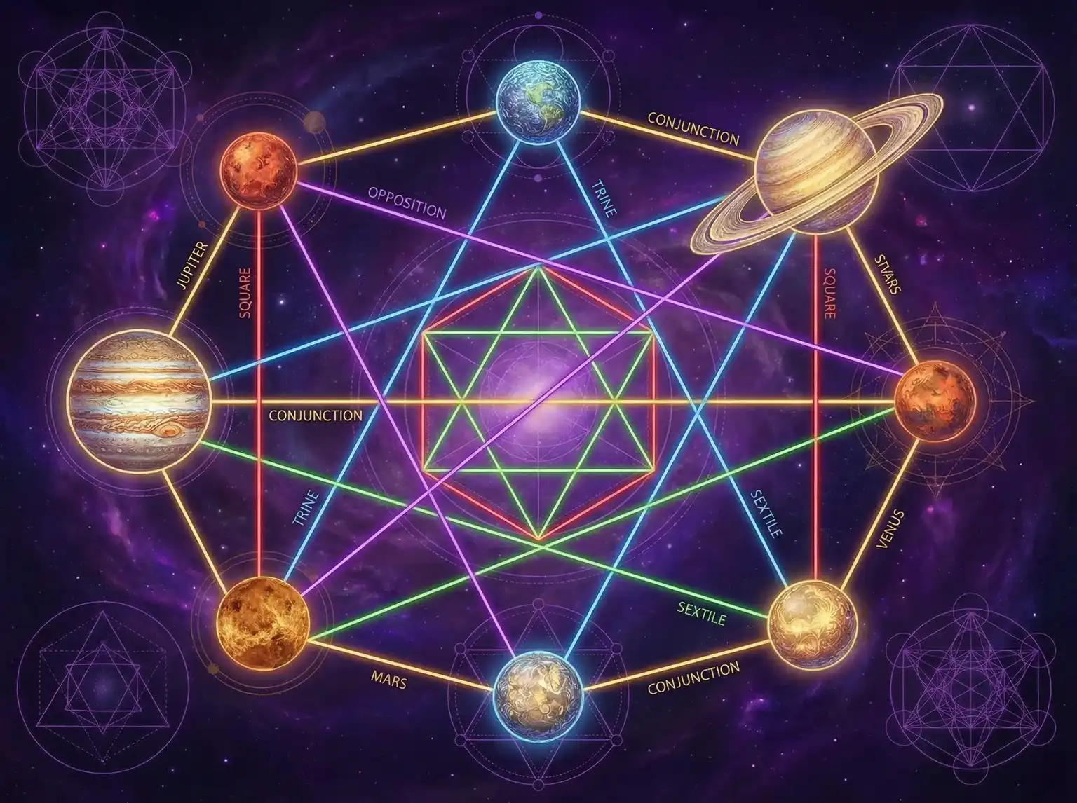 行星相位解读 - wow还要一些东西 | 占星学进阶