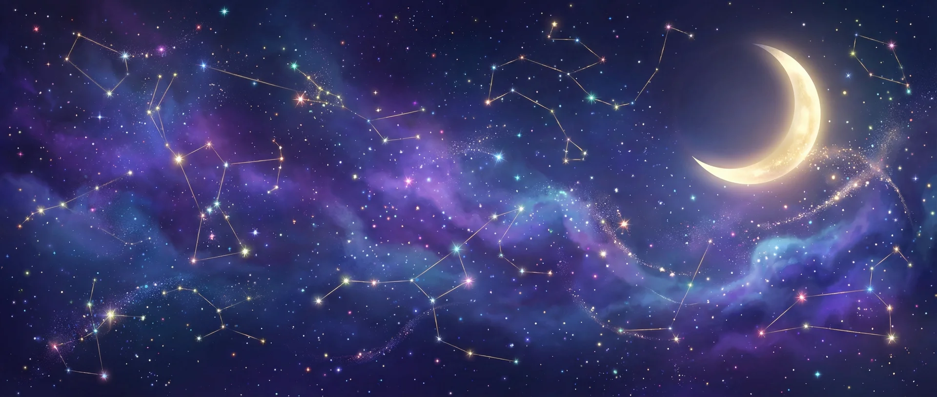 星空背景 - wow还要一些东西 | 每日星座运势与塔罗占卜